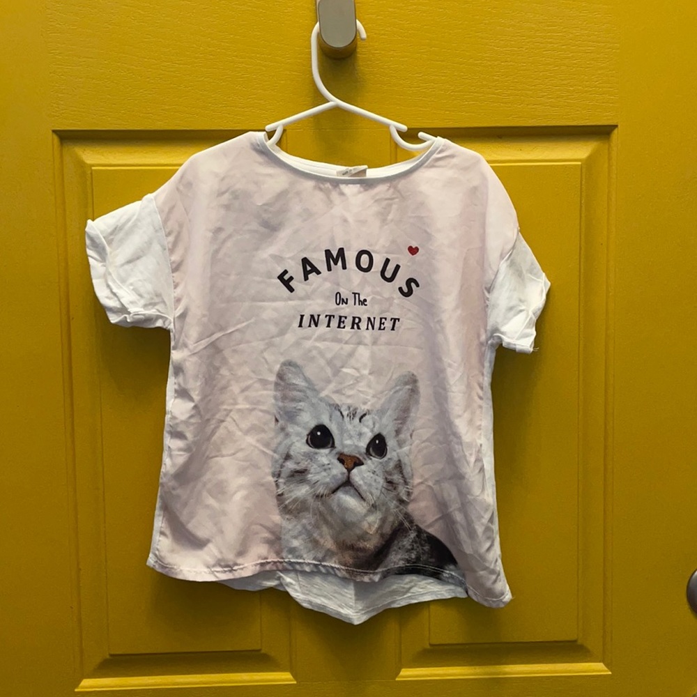 Zara girls shirt sz 6